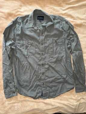 Lucky Brand Men's Long-Sleeve Button-Down Shirt - M
